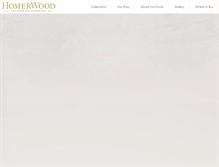 Tablet Screenshot of homerwood.com